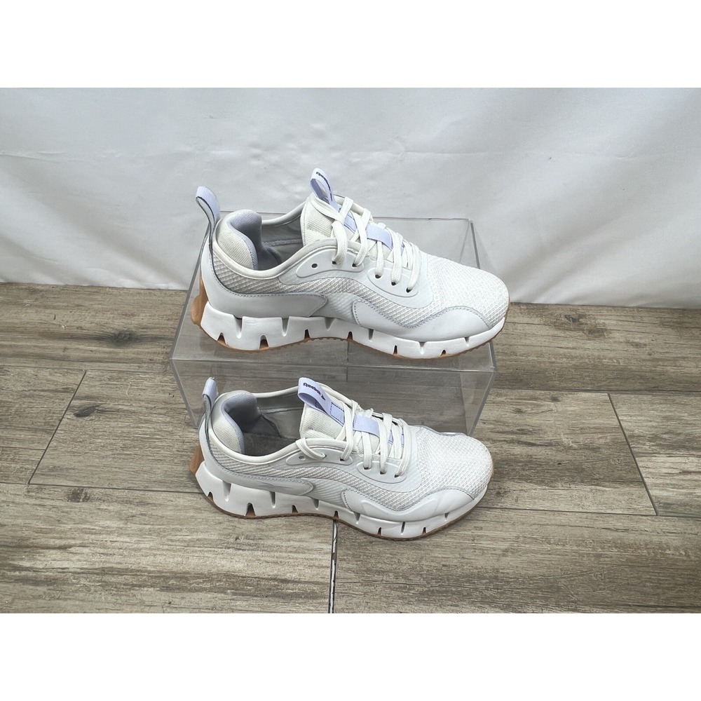 Reebok Zig Dynamica Women's Shoes - Chalk White | Size 8.5